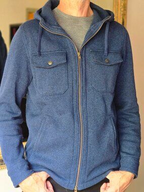 Rugged Blue Sweater by Taylor Stitch – Size 40 (M)
